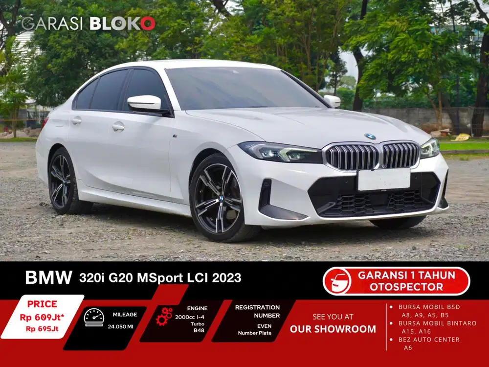 BMW 320i G20 LCI
MSport B48 2023
