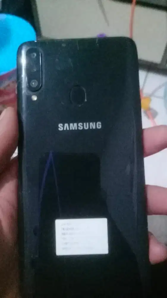 Jual hp second samsung a20s
