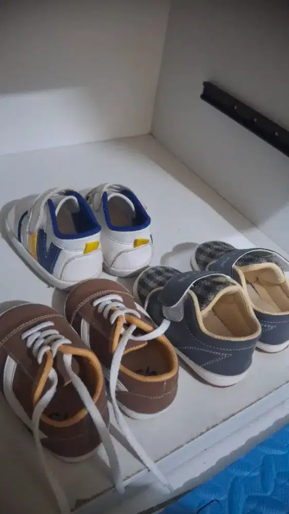 Sepatu Bayi 6-12 Bulan / 3 Pasang