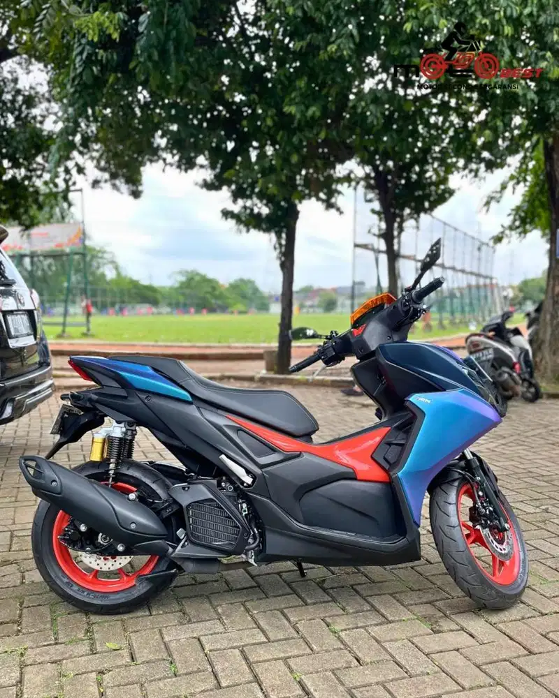 Tgn Pertama, Km Rendah, Yamaha Aerox Alpha ABS 2023