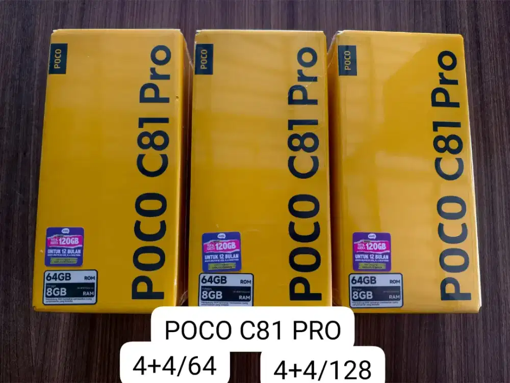 POCO C81 PRO BARU GARANSI RESMI