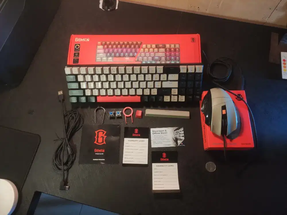 paketan mouse keyboard gaming budget