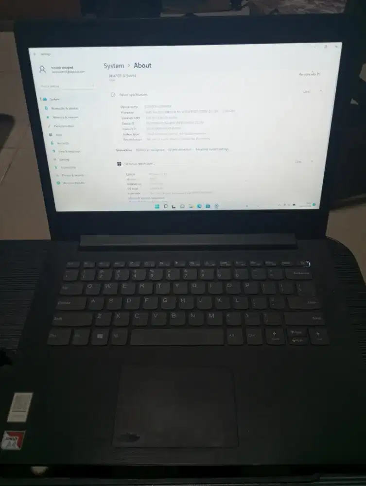 Laptop Lenovo Ideapad 130-14AST | AMD A4-9125 | RAM 4 GB | SSD 128 GB