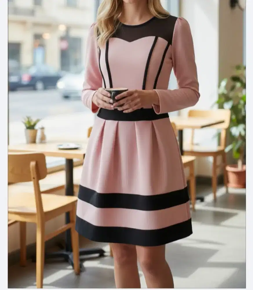 Dress premium tebal
