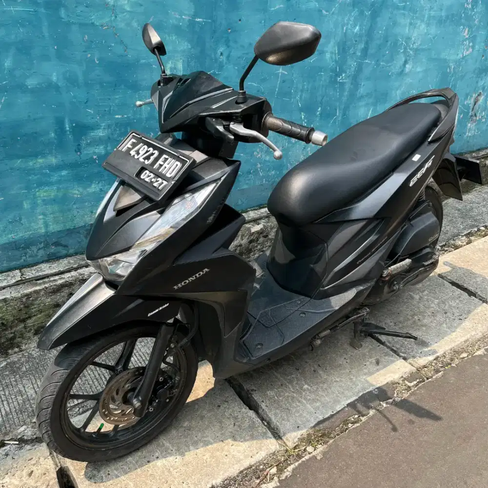 Beat Deluxe ISS tahun 2022 dijual surat lengkap Mampang Depok