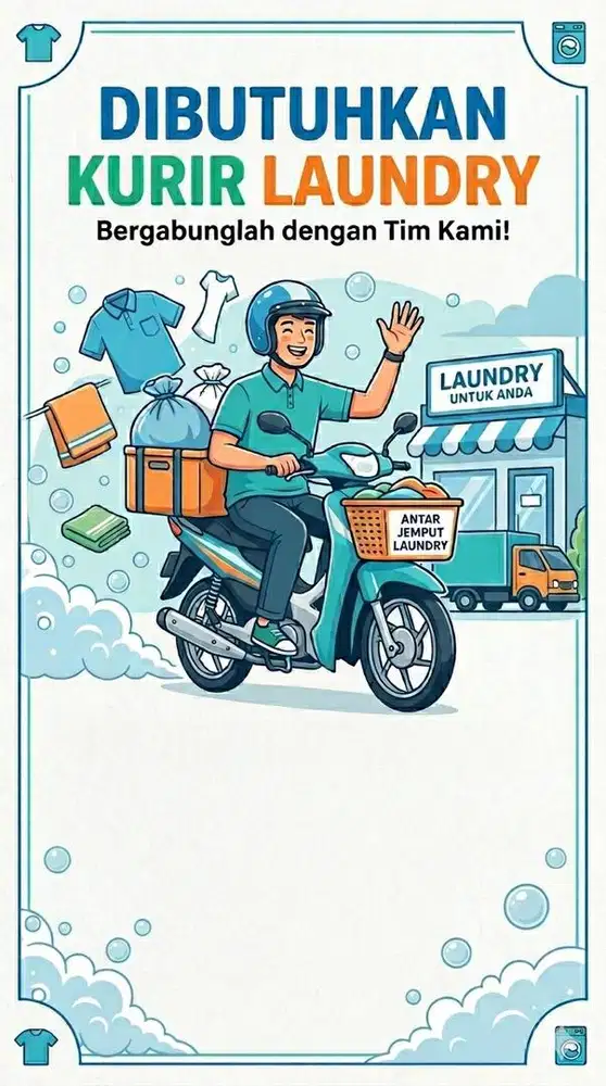 Kurir Laundry daerah Pluit
