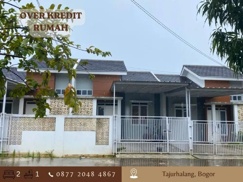 Jual MURAH Over Kredit 39JT di Nanggela Anugrah Pratama dkt Stasiun