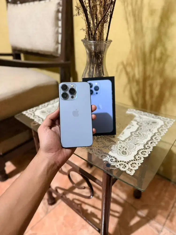iPhone 13 Pro 256gb - Sierra Blue (Resmi Beacukai)