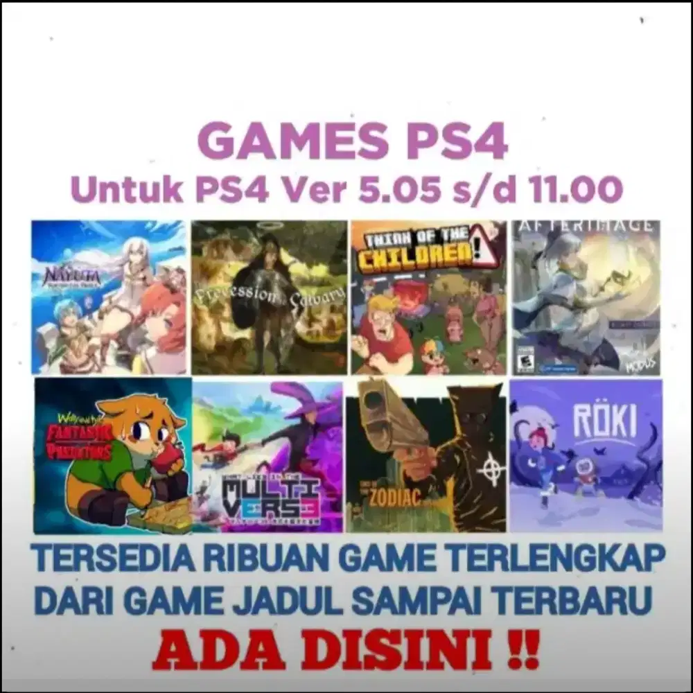GAME PS4 KEKINIAN Terjangkau Murah