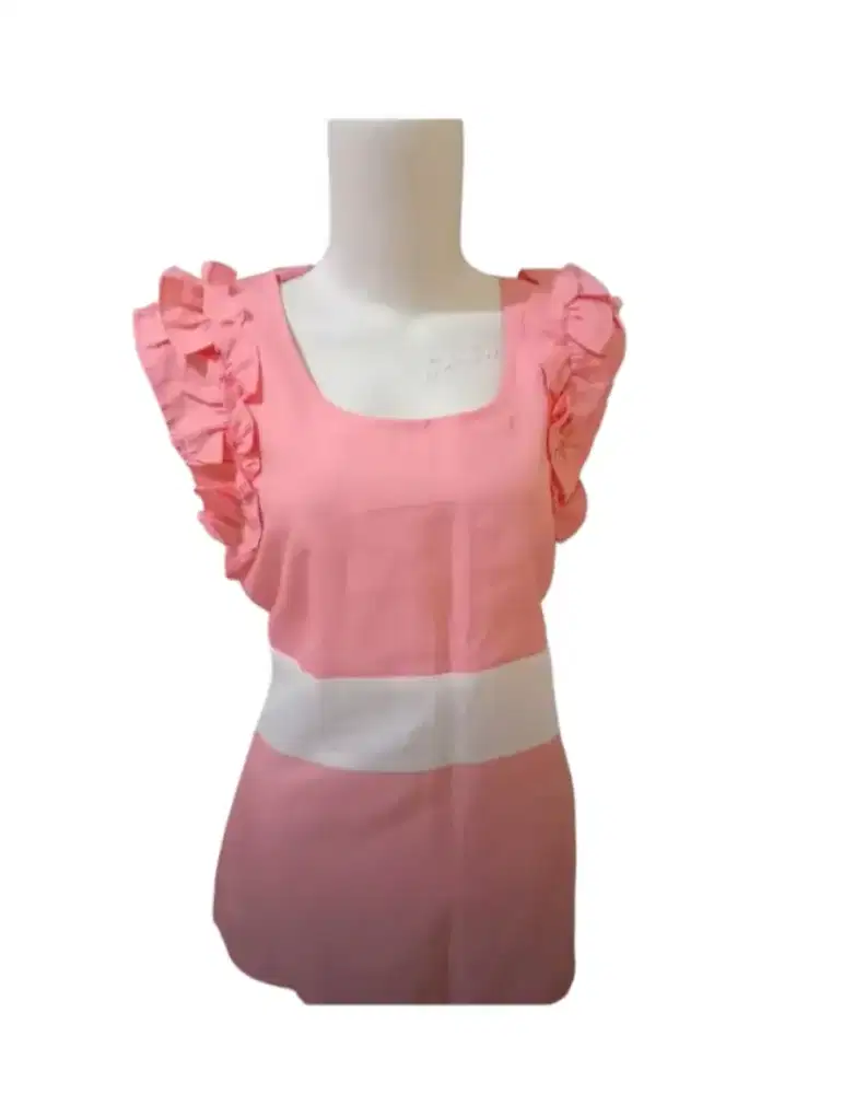 Atasan adem pink