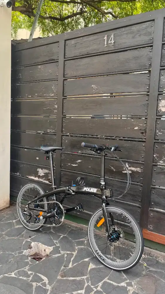Sepeda Lipat Ecosmo Police 11 Speed