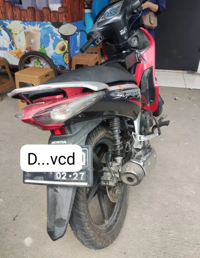 Supra x125 fi helm in