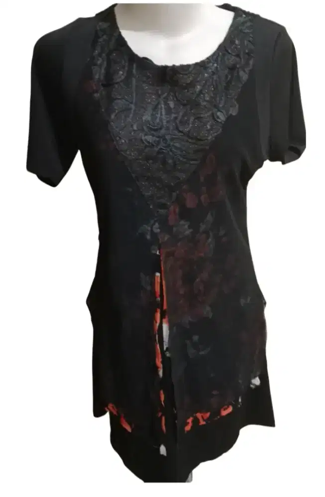 Tunik brokat adem