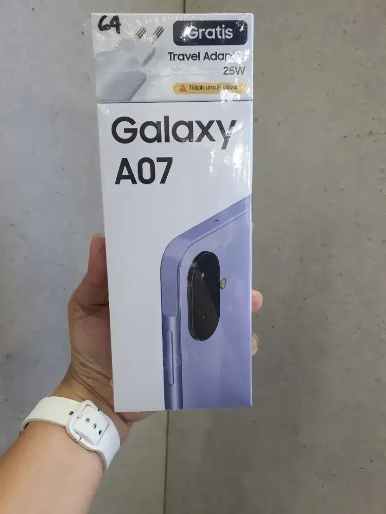 Dijual BARU Samsung A07 Ram 4+4|64gb