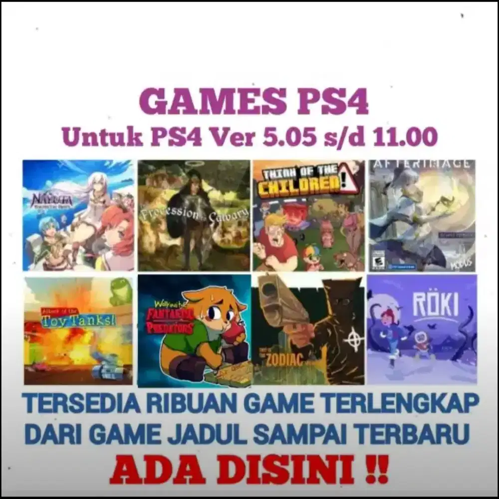 GAME PS4 KEKINIAN Terjangkau Mrh