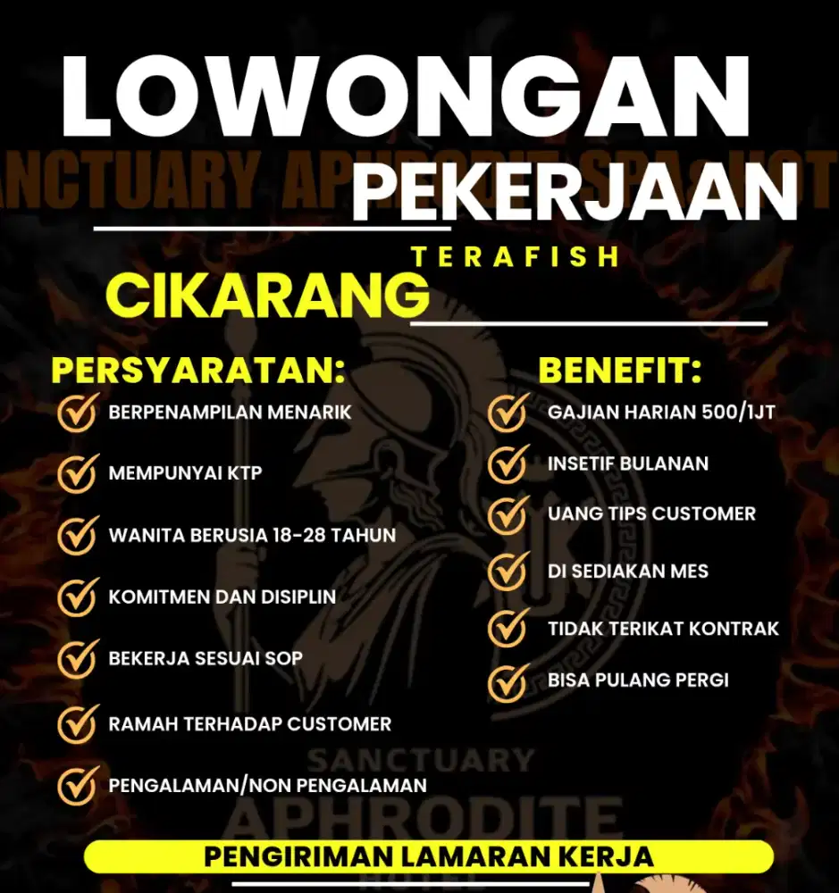 LOKER TERAFIS KHUSUS WANITA
