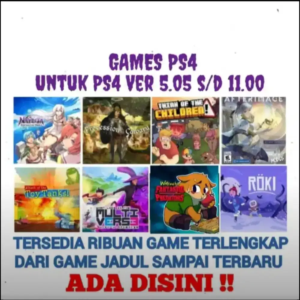 GAME PS4 KEKINIAN Terjangkau