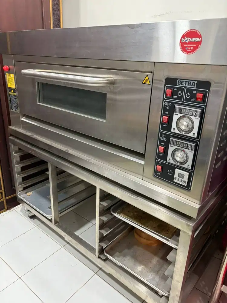 JUAL OVEN GETRA DIGITAL 1 DECK + INCLUDE KAKI (BOLEH NEGO TIPIS)