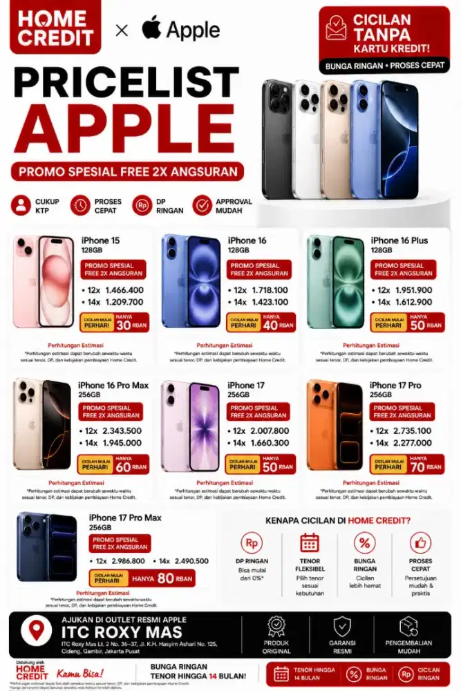 Cicilan iPhone 15