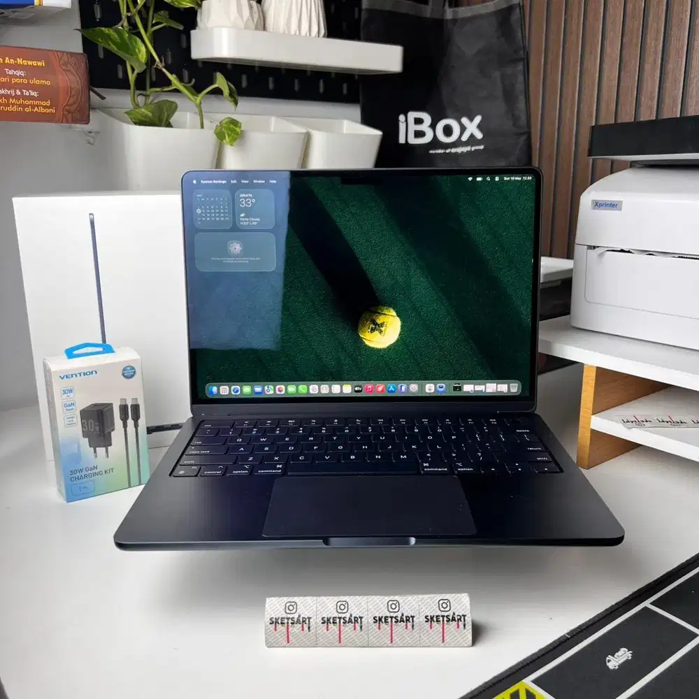 MacBook Air M2 8/256gb iBox Midnight Battery Health 93%