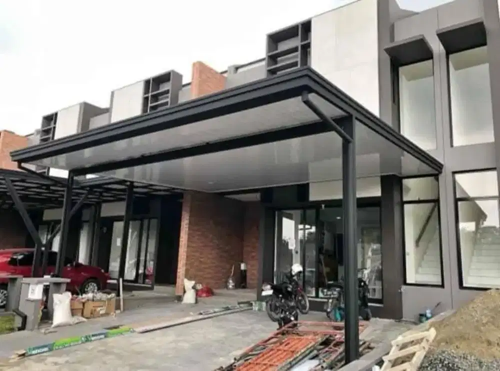 Canopy atap upvc+ plapon PVC 8