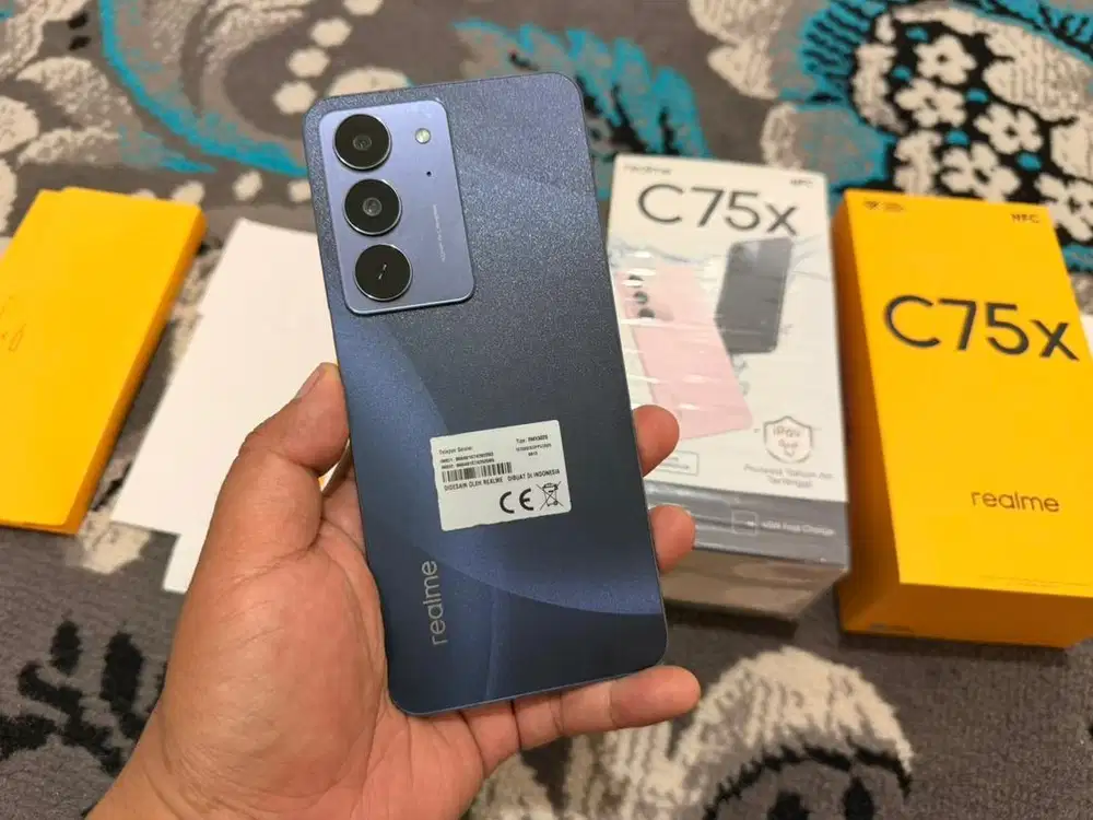 Realme c75x 8/128gb mulus 1000% like new fullset