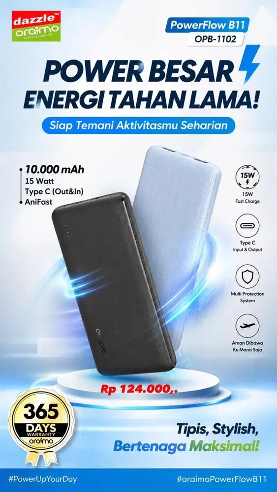 Powerbank 10.000mAh OPB-1102
