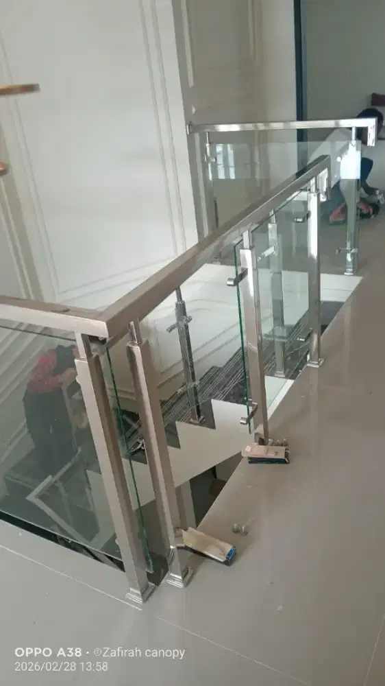 Balkon reiling stainless zfc