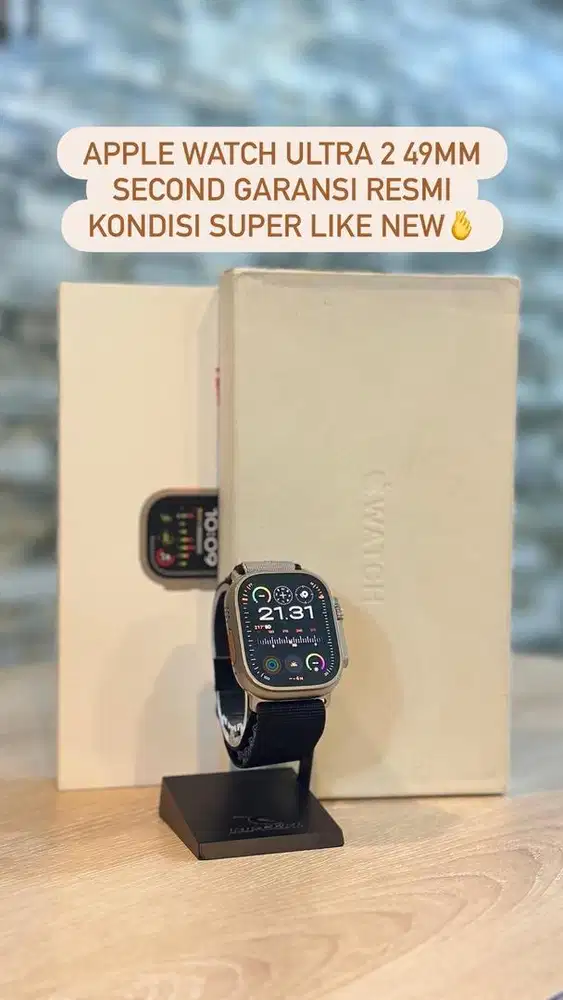 Applewatch Ultra 2 49mm scnd resmi