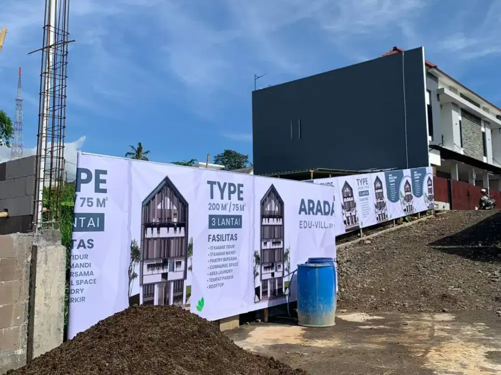 Dijual Rumah Kost 10 Kamar Strategis Dekat Kampus | SHM | Hunian Produktif