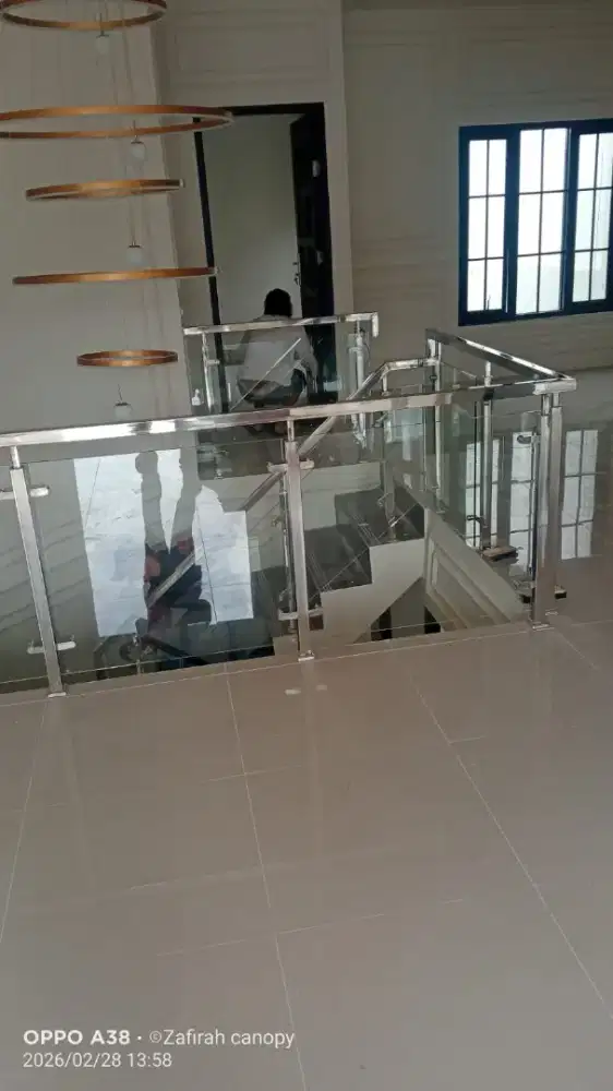 Balkon stainless kaca zfc 11