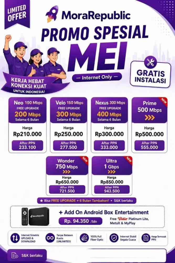 Wifi Internet Myrepublic