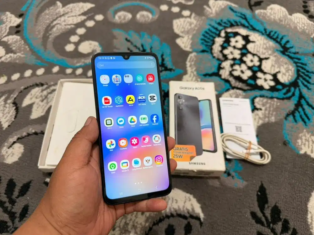 Samsung a05s 6/128gb mulus fullset