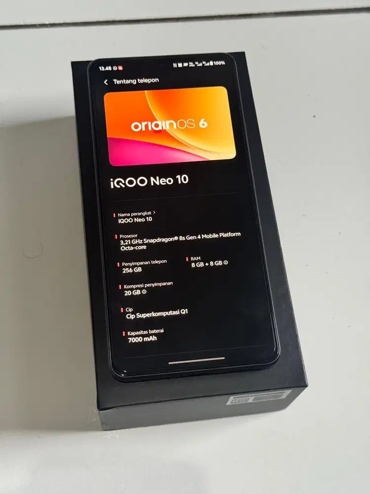 IQOO NEO 10 8/256 Black Fulset
