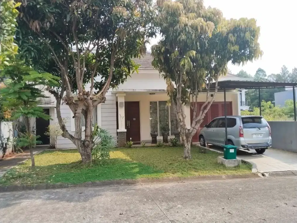 Dijual rumah cantik dan nyaman di Cluster Casablanca kawasan premium Sentul City LT 277 Harga 3,1 M NEGO