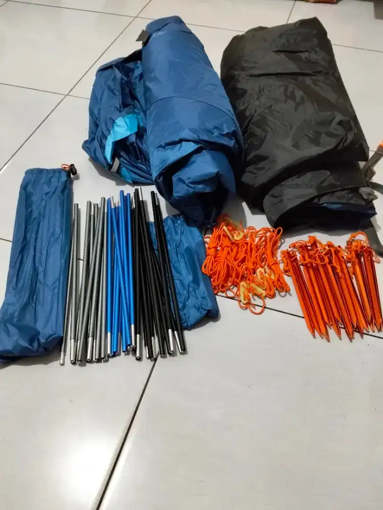Tenda Dhaulagiri Vertu X5 Blue - 4-5 orang