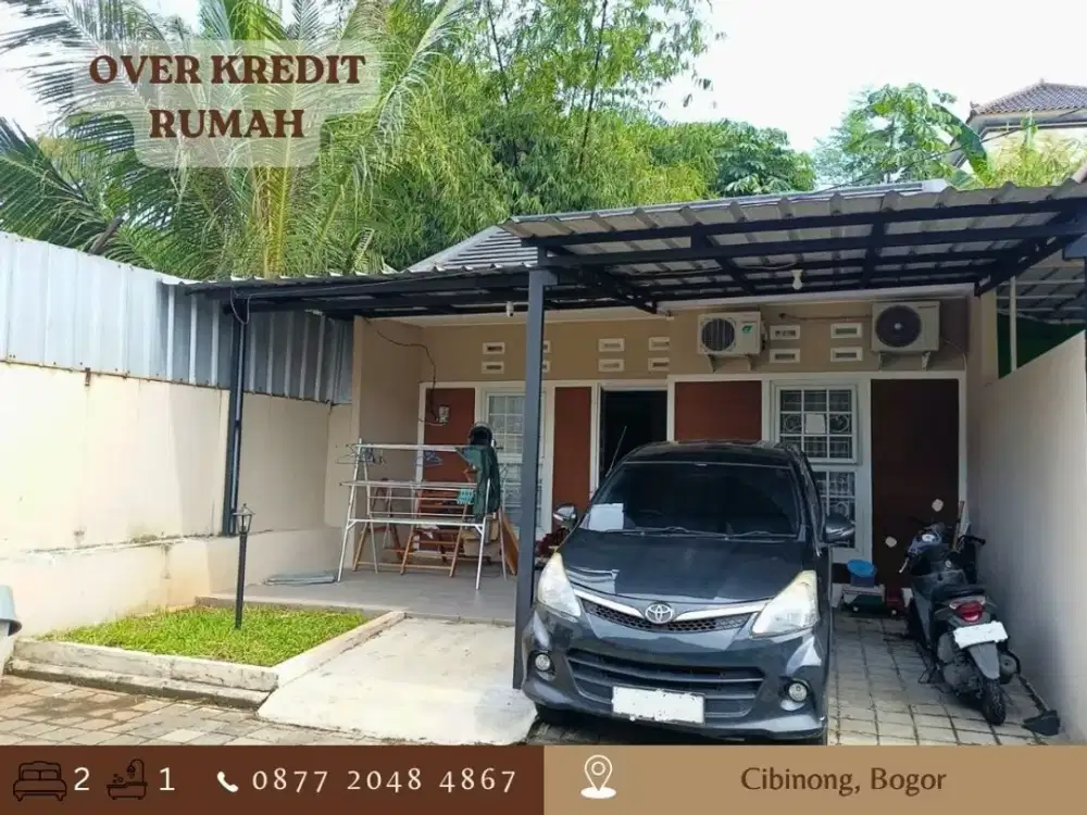 Rumah Take Over FREE KITCHEN SET LT112 di Cempaka Residence