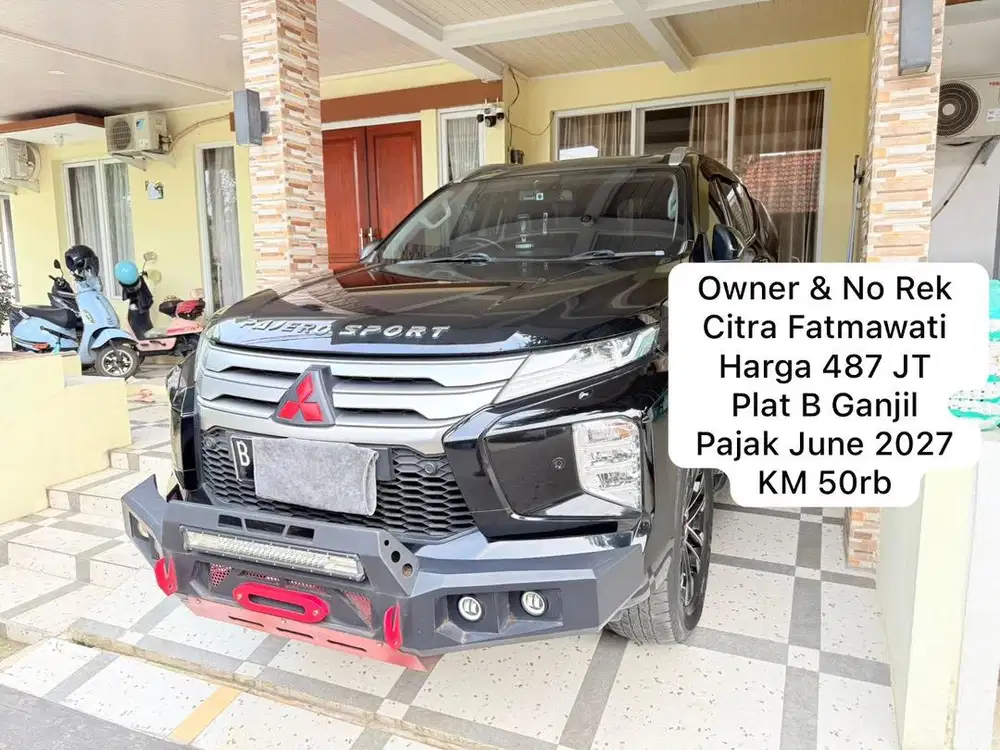 Mitsubishi Pajero Dakar Sunroof Hitam 4x2 2022 Istimewa