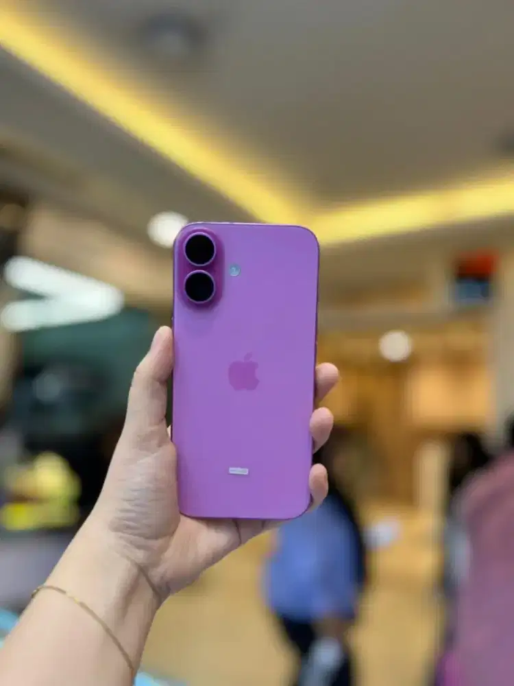 IPHONE  16 128GB SECOND CASH ATAU CREDIT
