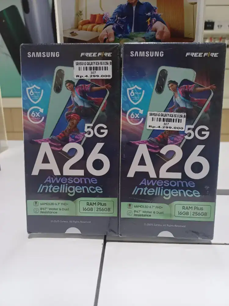 New samsung a07 5g ram 8/256gb atlantis dahsyat