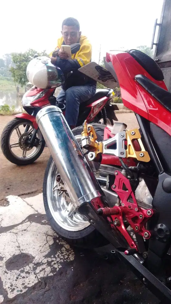 Knalpot ninja 250 karbu