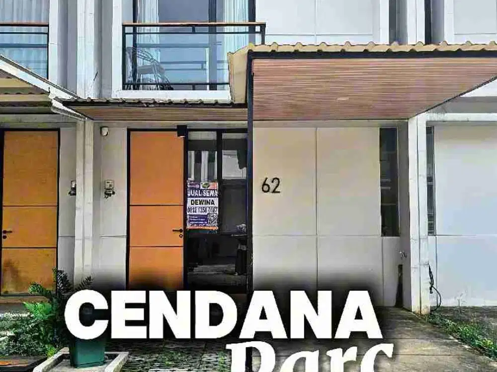 dijual rumah siap huni furnished di Cluster Cendana Parc lippo karawaci