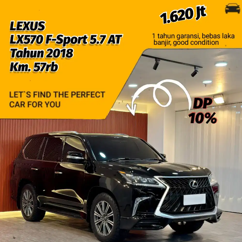 Lexus LX570 F Sport 5.7 AT Tahun 2018