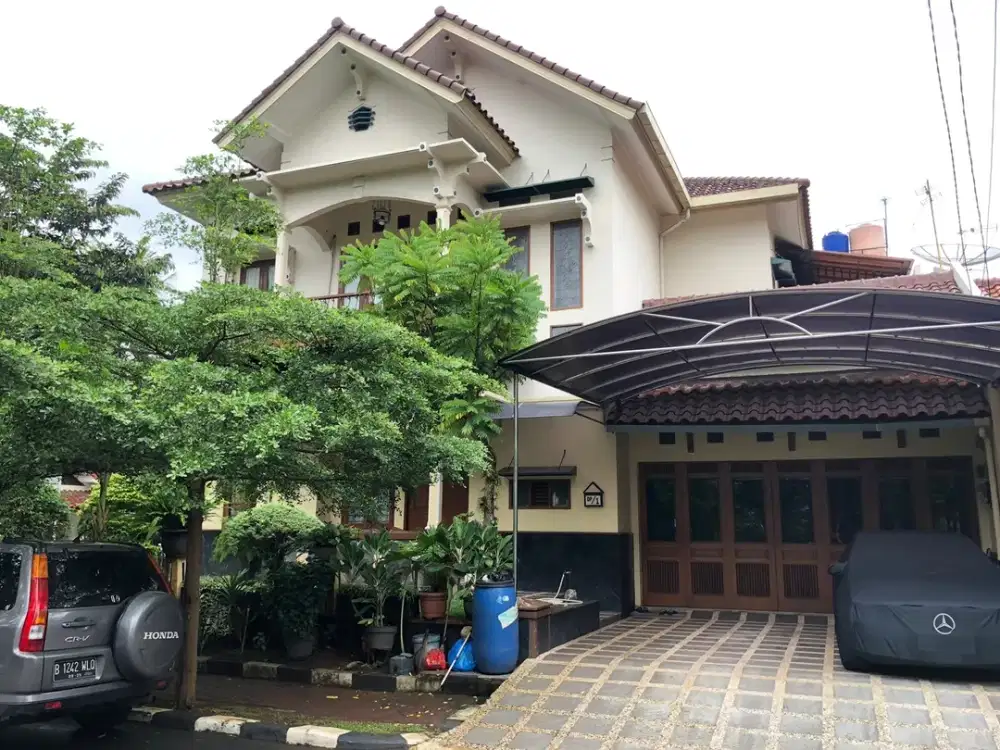 Rumah Full Furnished Pesona Khayangan Margonda Mewah Luas