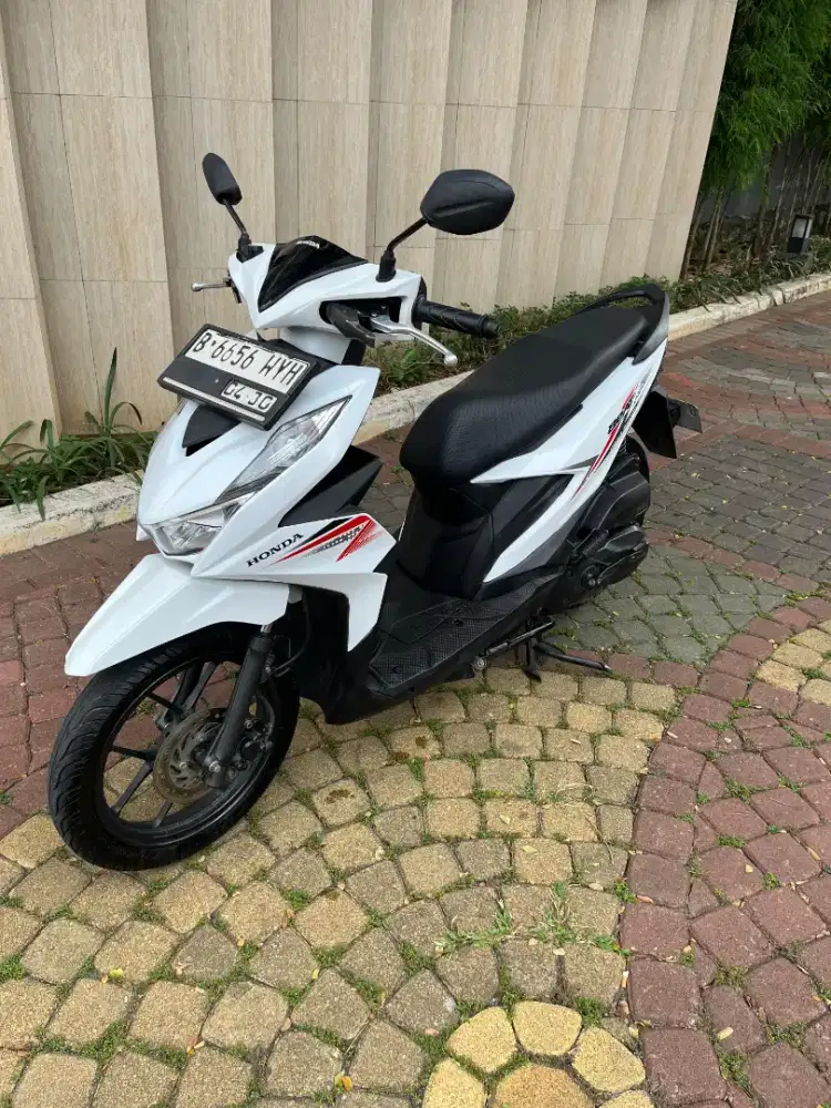 Beat LED New Cbs Putih Glossy