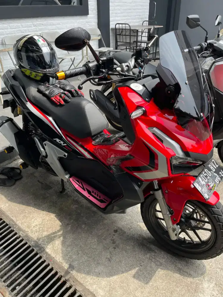 Honda ADV 150 ABS 2019 UNIT RAWATAN KM LOW MODIF GANTENG