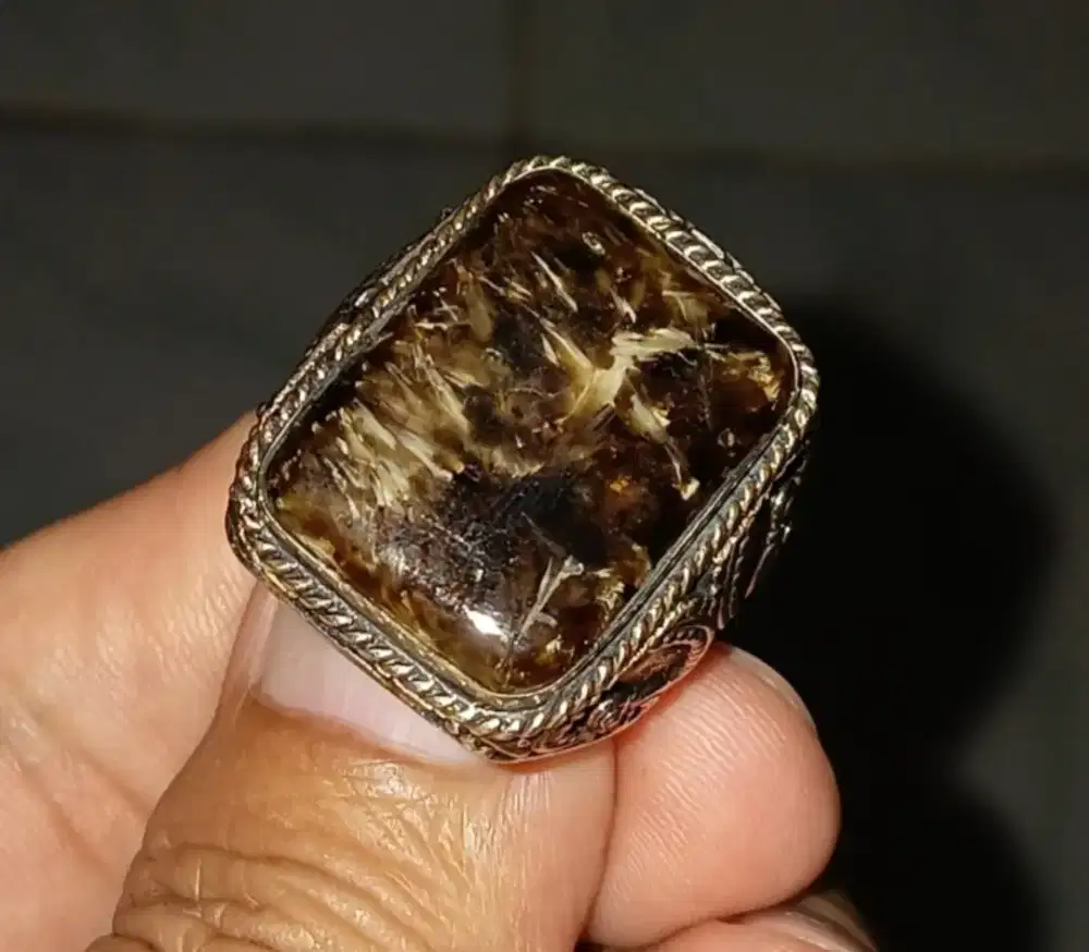 Natural Basaltic Glass  / Bulu Macan Lumajang Kotak