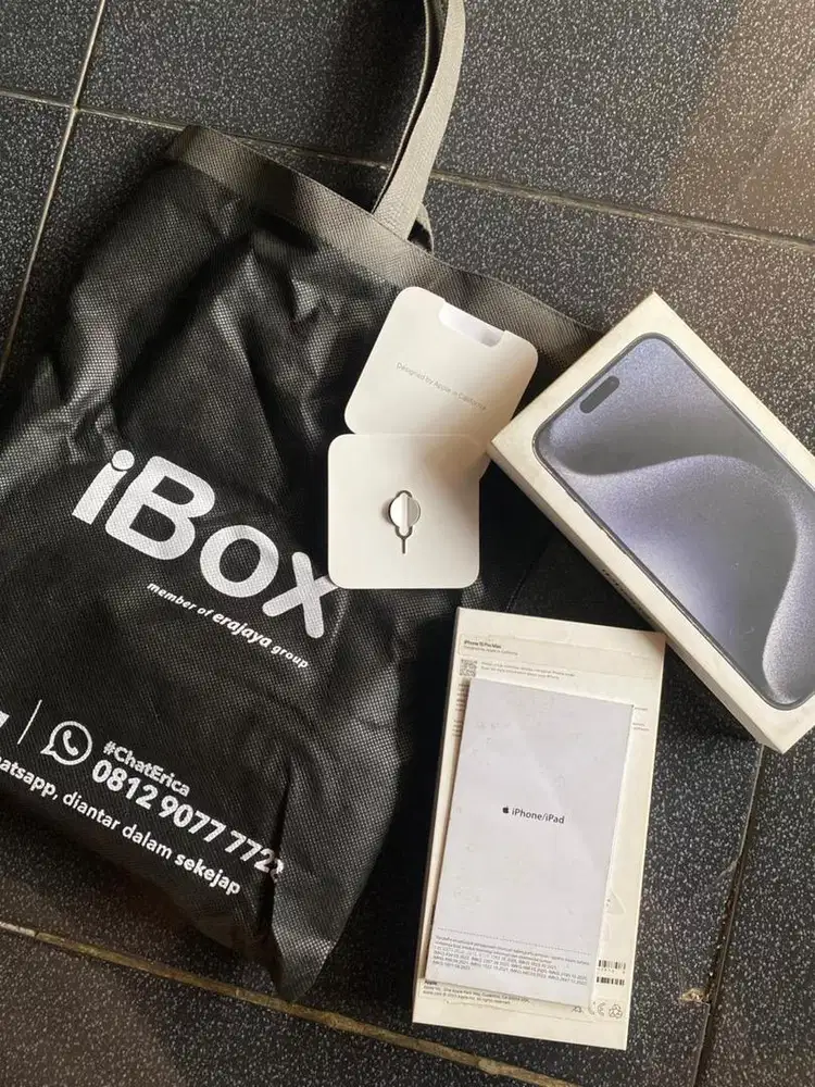 Iphone 15 PRO MAX LIKE NEW 8/258 ORI IBOX