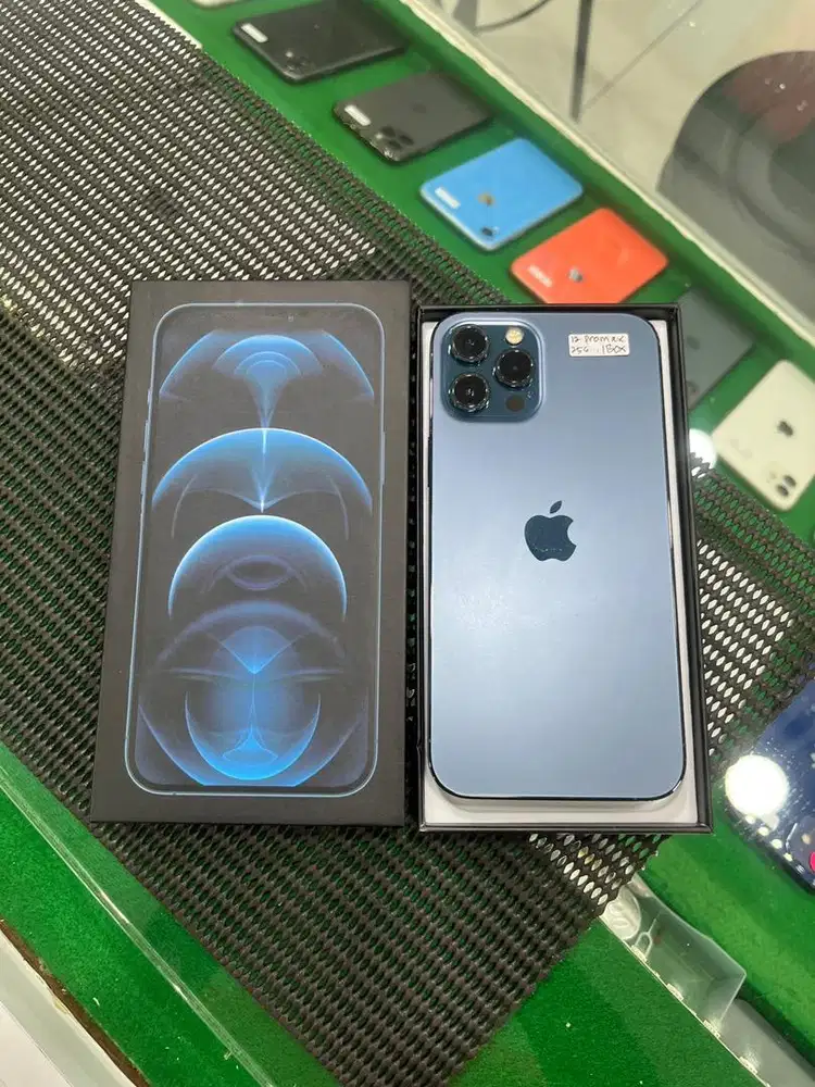 Iphone 12 promax 256gb ibox nominus semua fungsi normal