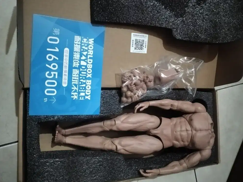 Worldbox AT044 body action figure skala 1/6